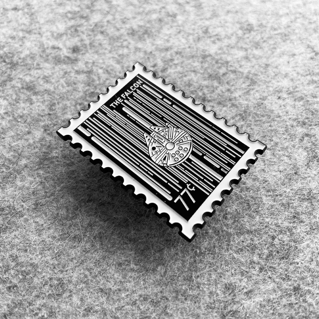 Star Wars Millennium Falcon Stamp Pin