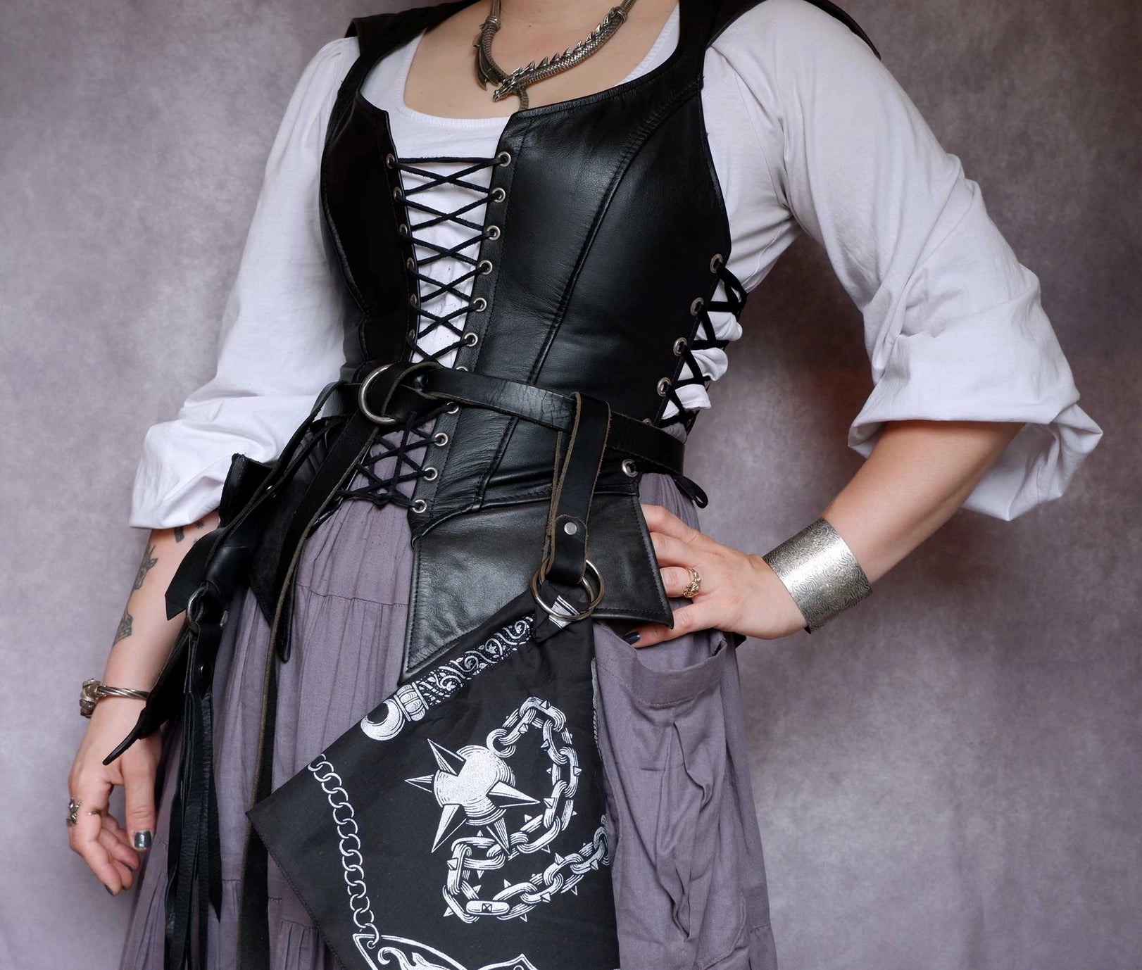 Choose your Weapon Silver Bandana