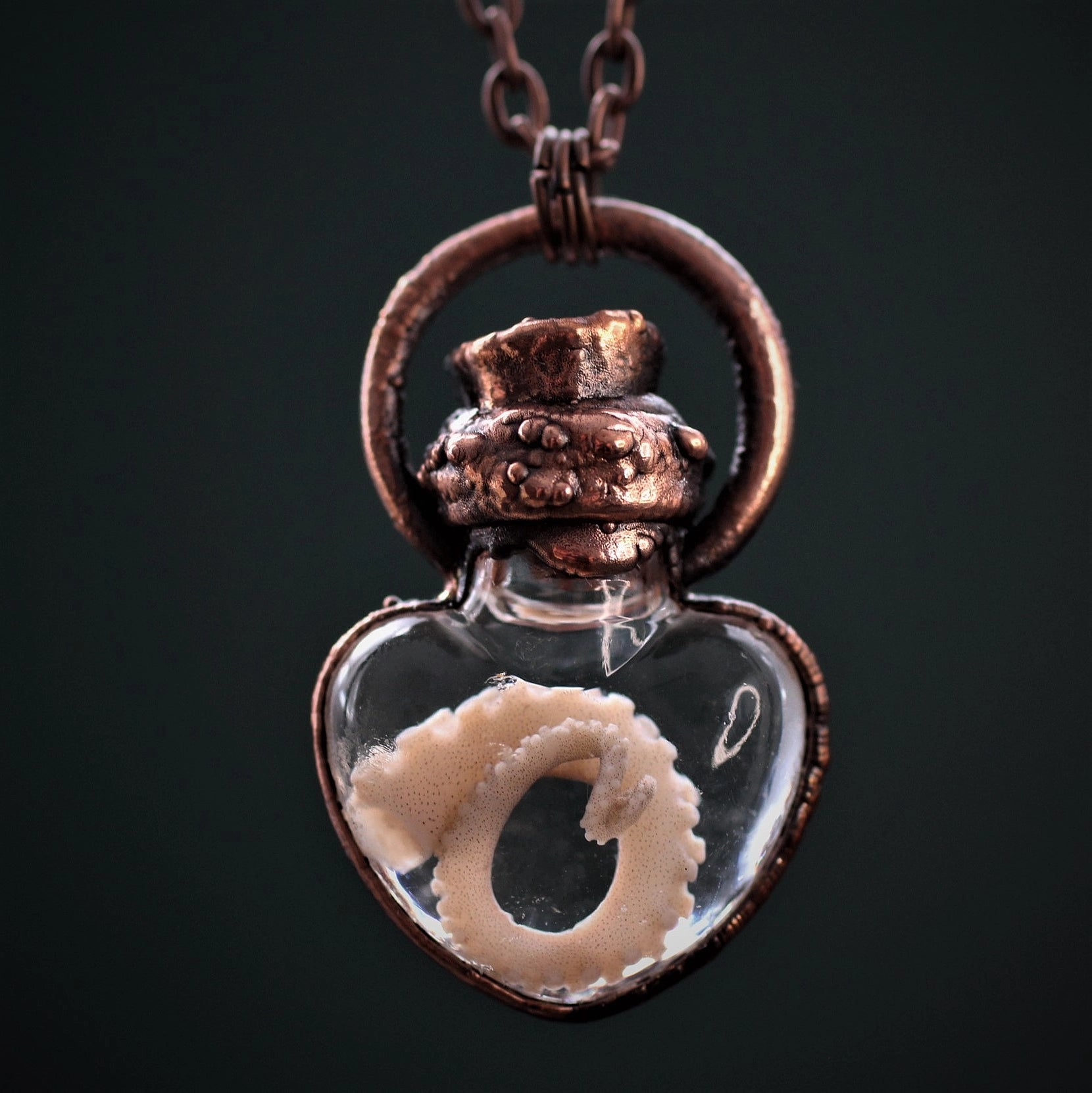 Octopus Tentacle Wet Specimen Necklace