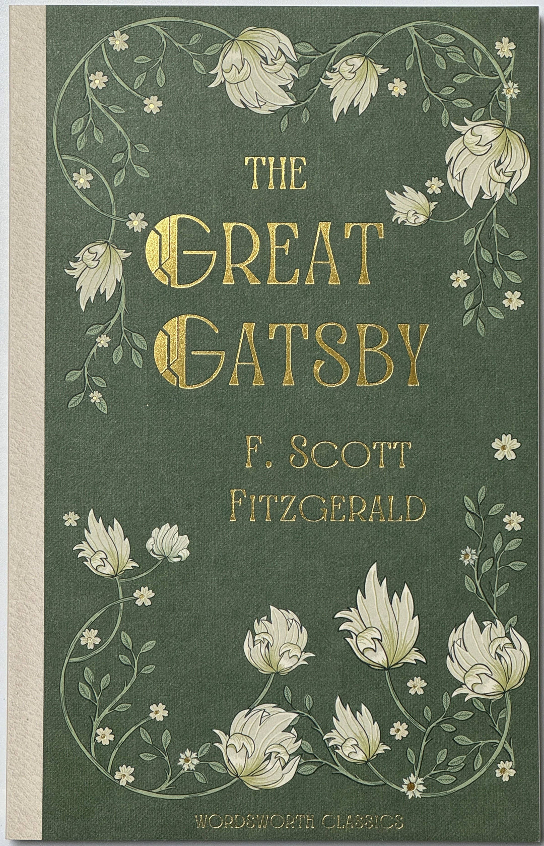 The Great Gatsby Book - Special Floral Green Edition