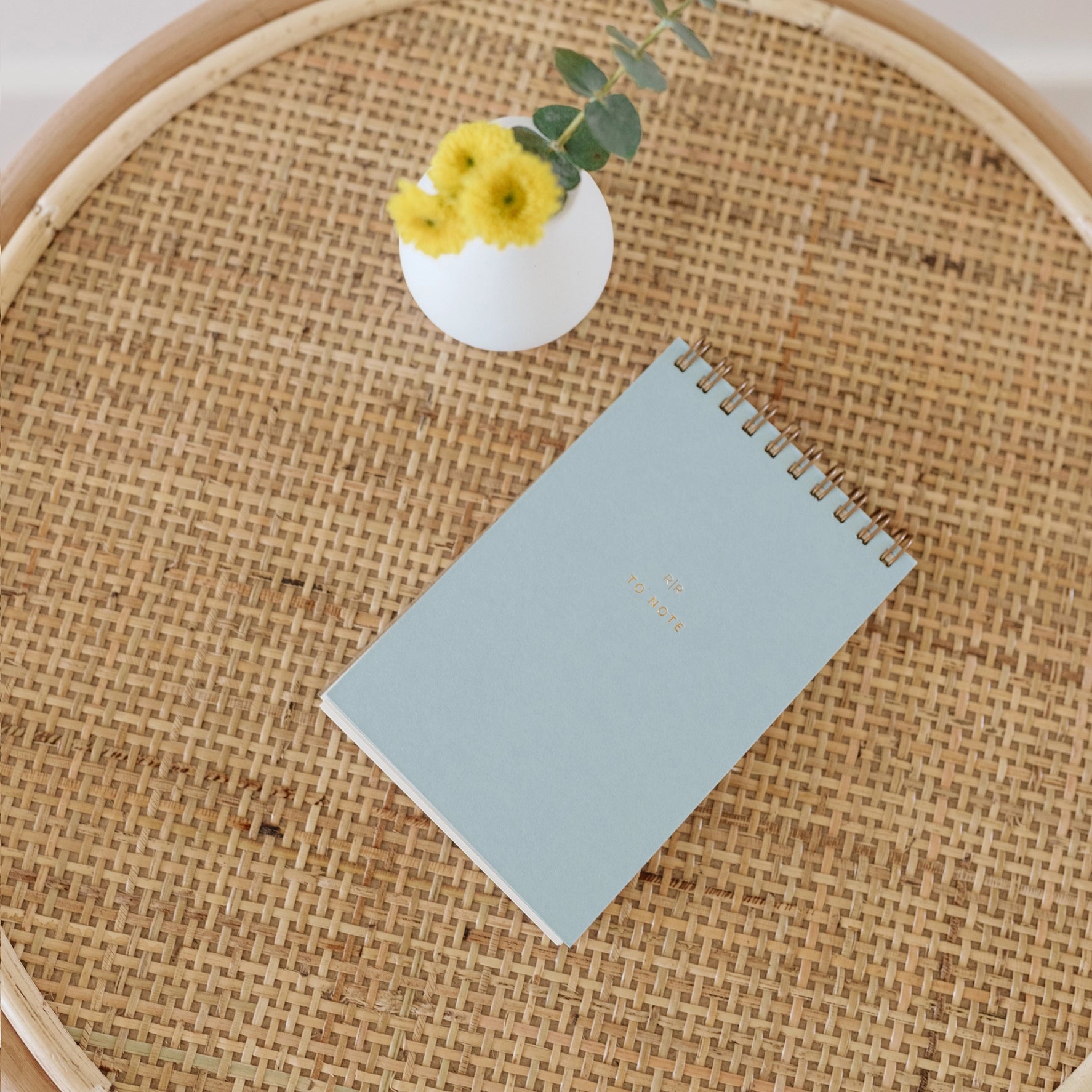 Mini Top Spiral Lined Jotter - 5 Colors