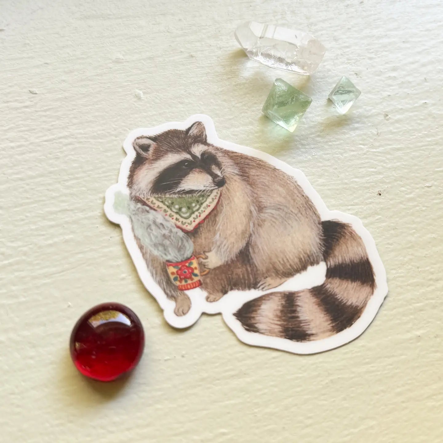 Rocky Raccoon Sticker