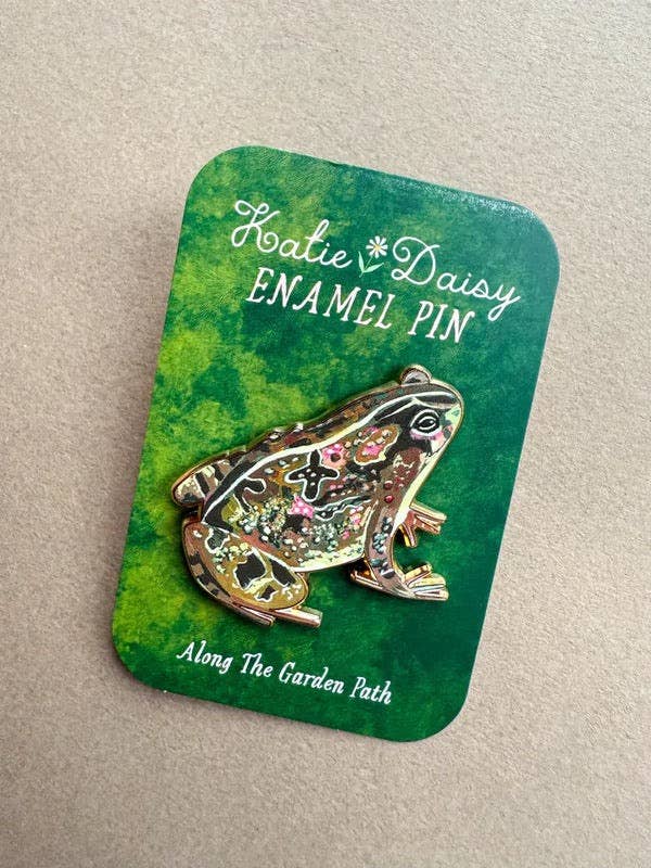 Garden Toad Pin