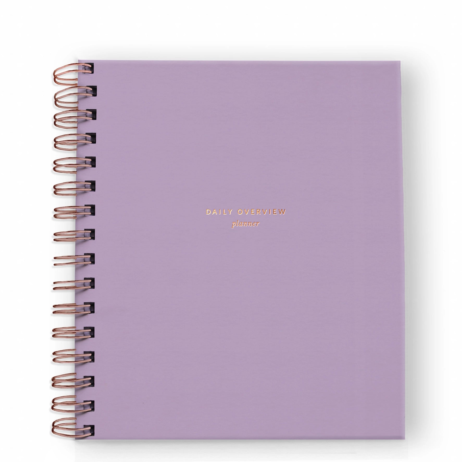Daily Overview Planner Undated - 6 Colors