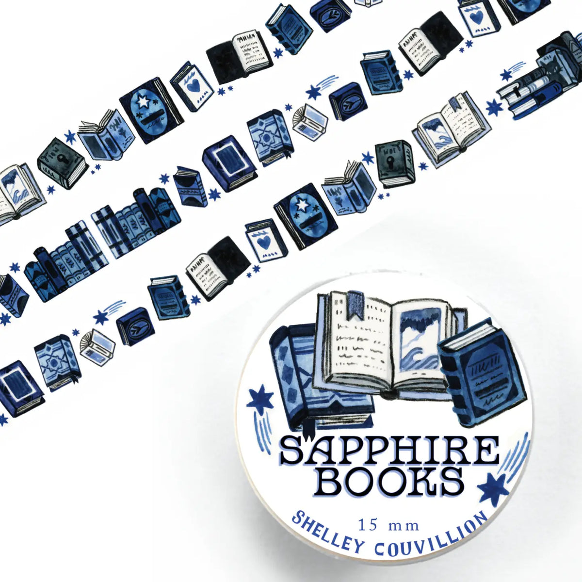 Magical Books Washi Tape - 8 Color Options