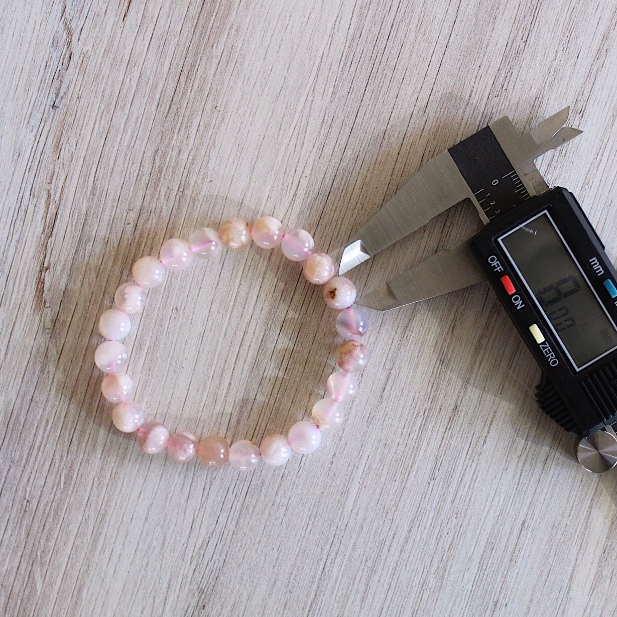 Flower Agate - Crystal Bracelet