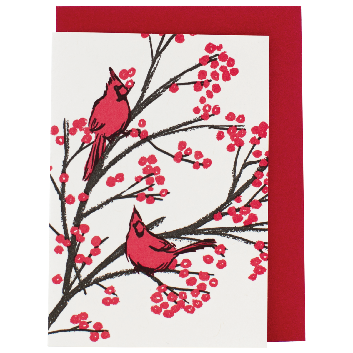 Mini Cardinals Card - Pack of 6