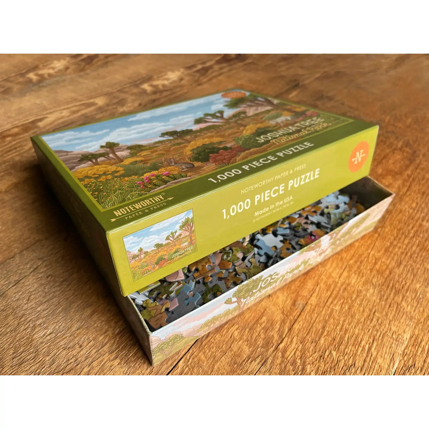 National Parks 1000 Piece Puzzles - 3 Parks
