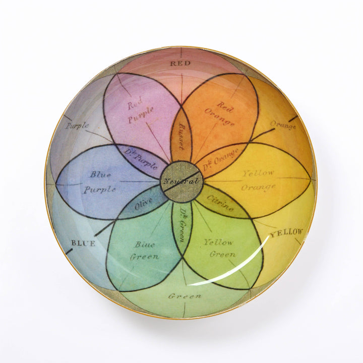 Chroma - Mini Round Enamel Tray