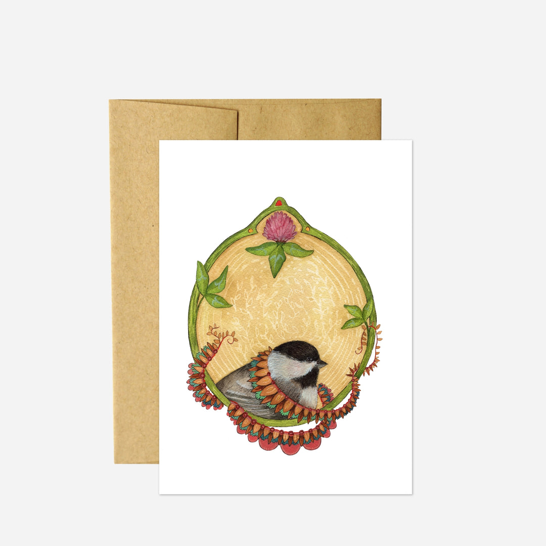 Chickadee of Clover Card