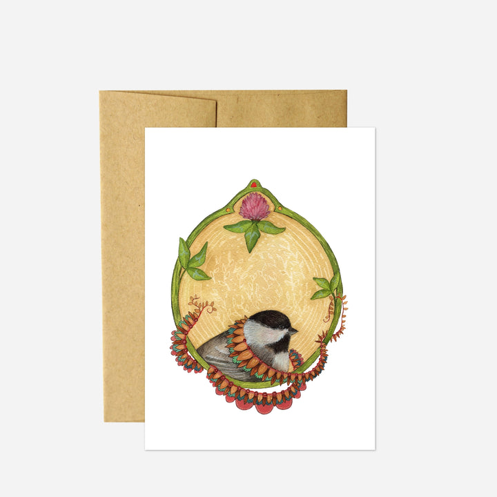 Chickadee of Clover Card