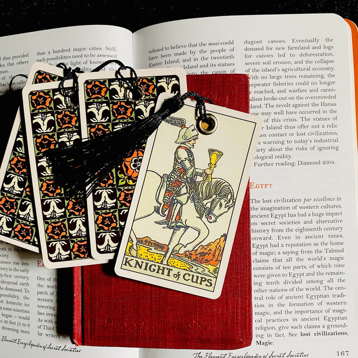 Mystery Bookmark - Real Tarot Card