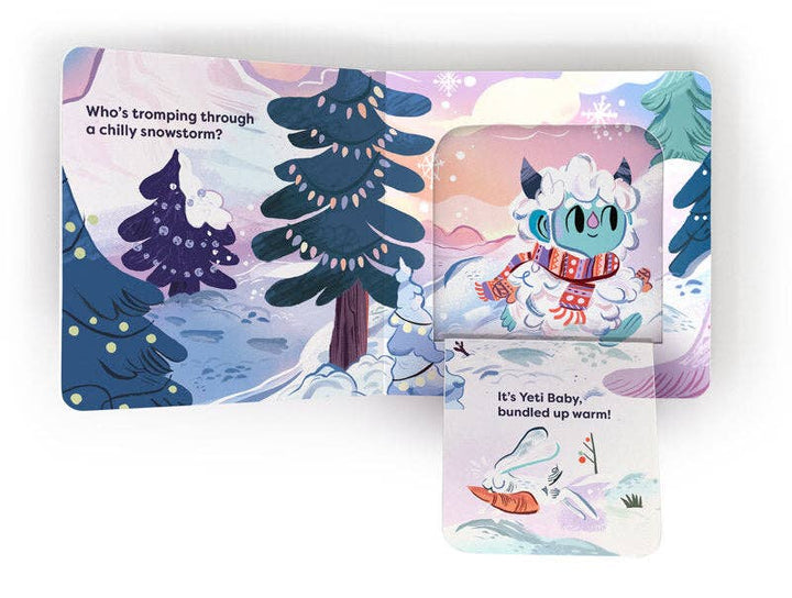 Yeti Baby Flap Book