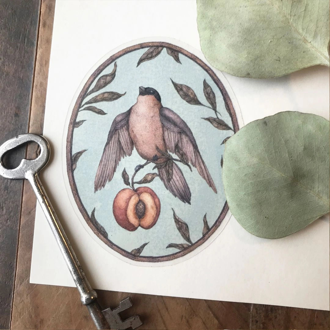 Ripened by the Sun Semi-Transparent Sticker