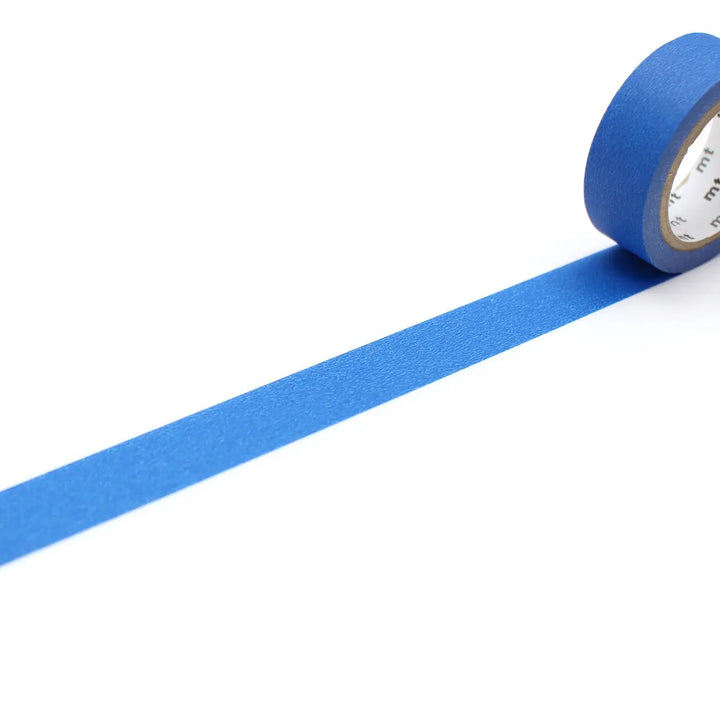 Matte Cerulean Blue Washi Tape