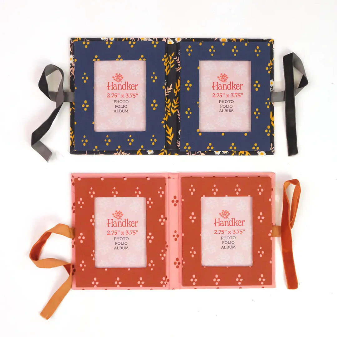 Bandana Fabric Picture Frame Album