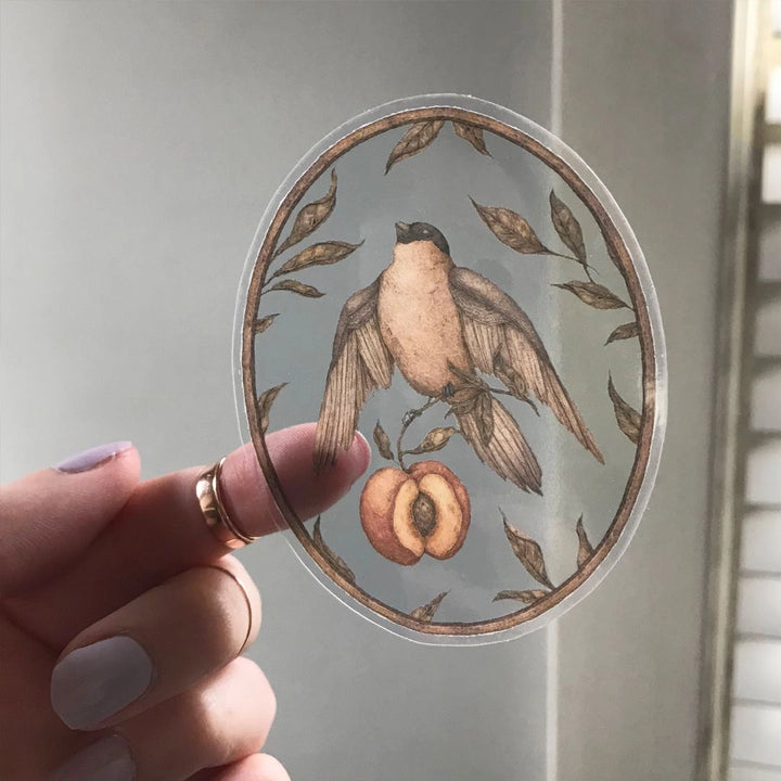 Ripened by the Sun Semi-Transparent Sticker