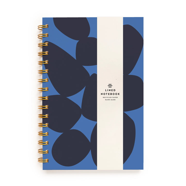 Ice Pebble Lined Notebook