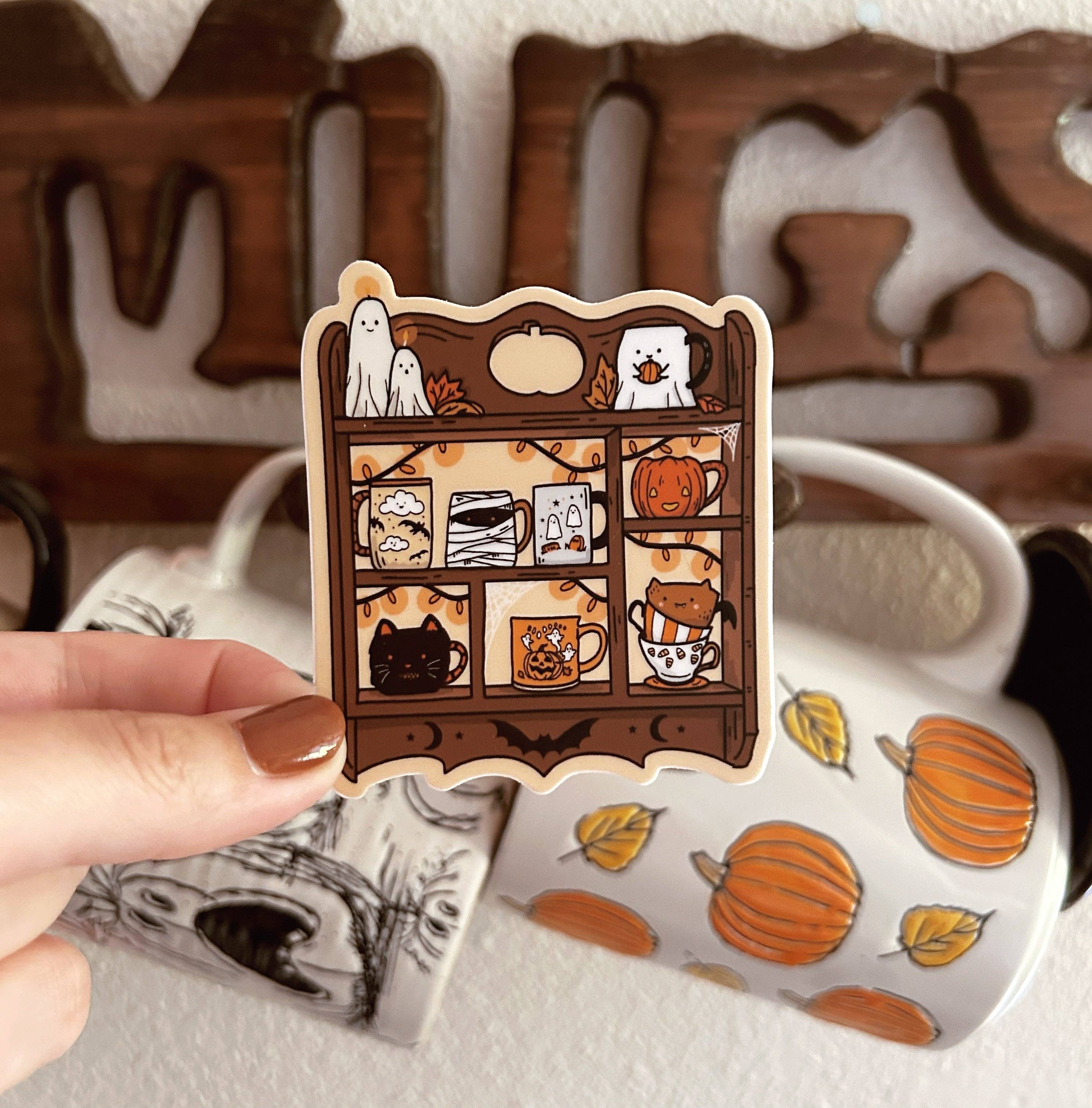 Halloween Mugs Sticker