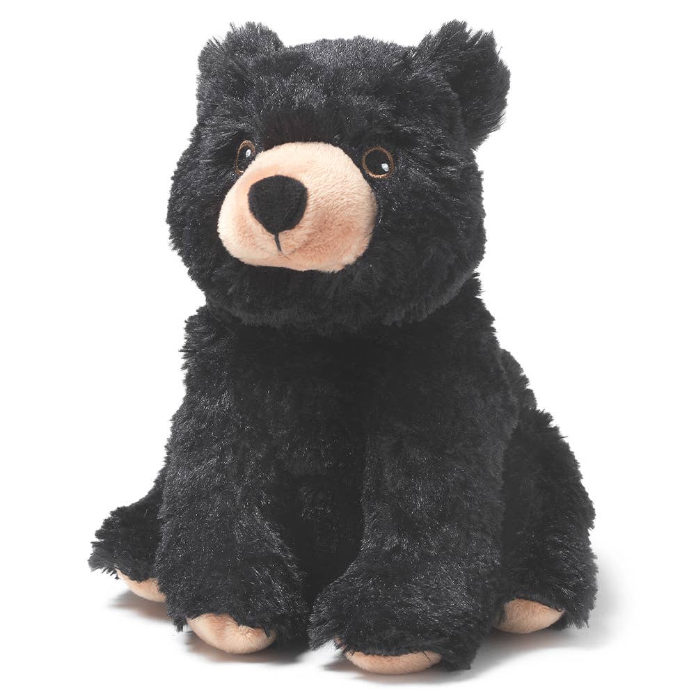 Blackberry the Bear - Warmies Stuffed Black Bear