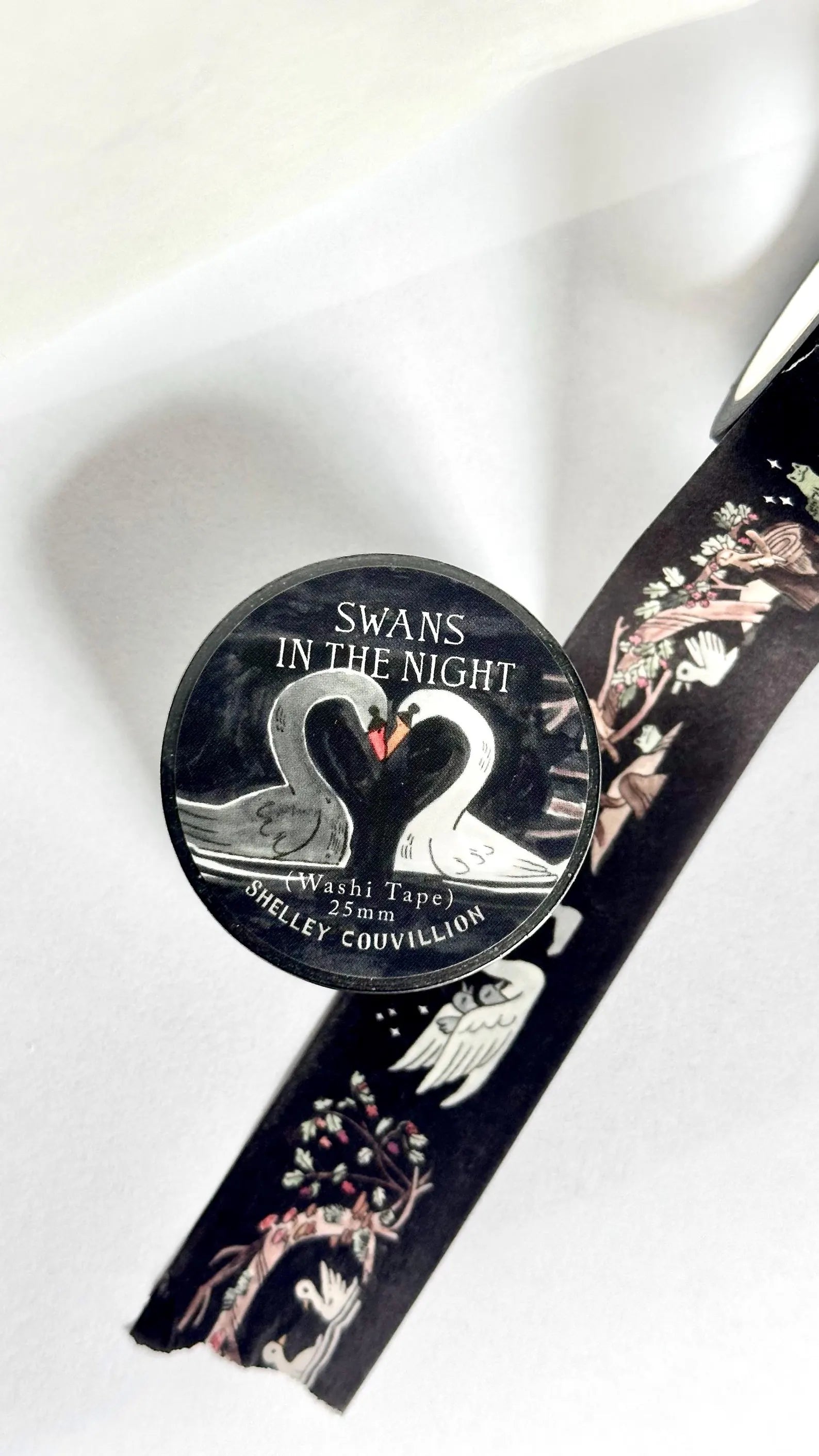 Swans in the Night Washi Tape