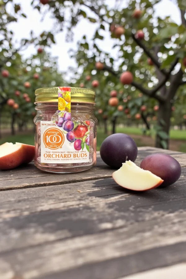 Butterfield's Hard Candy Buds - Orchard Assortment Mason Jar