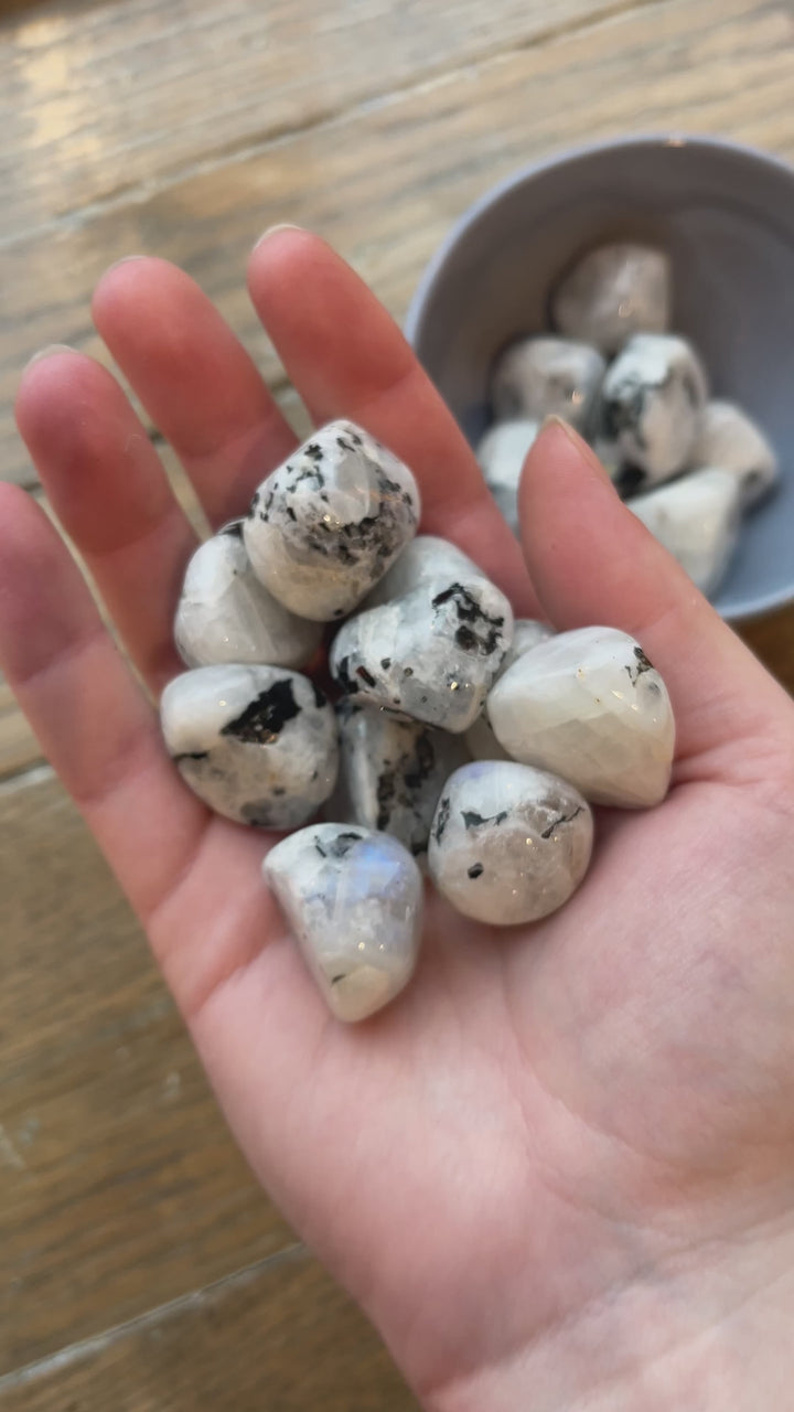 Rainbow Moonstone - Tumbles