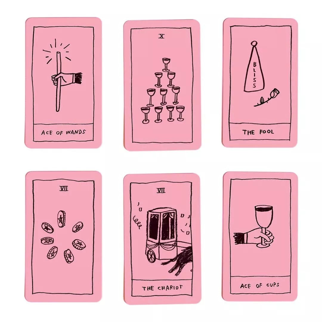 OK Tarot - The Simple Pink Deck For Everyone