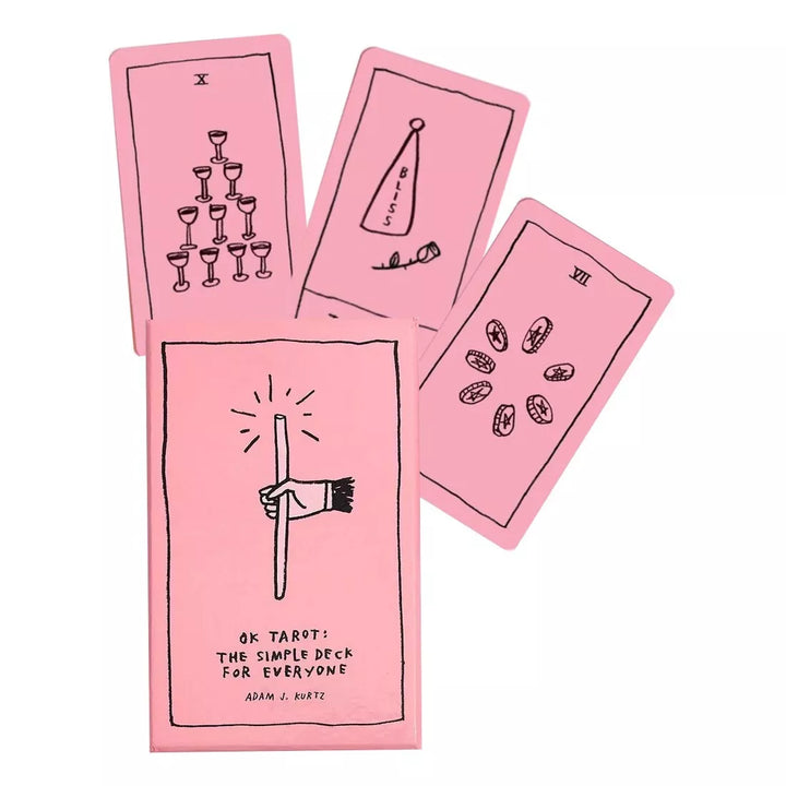 OK Tarot - The Simple Pink Deck For Everyone