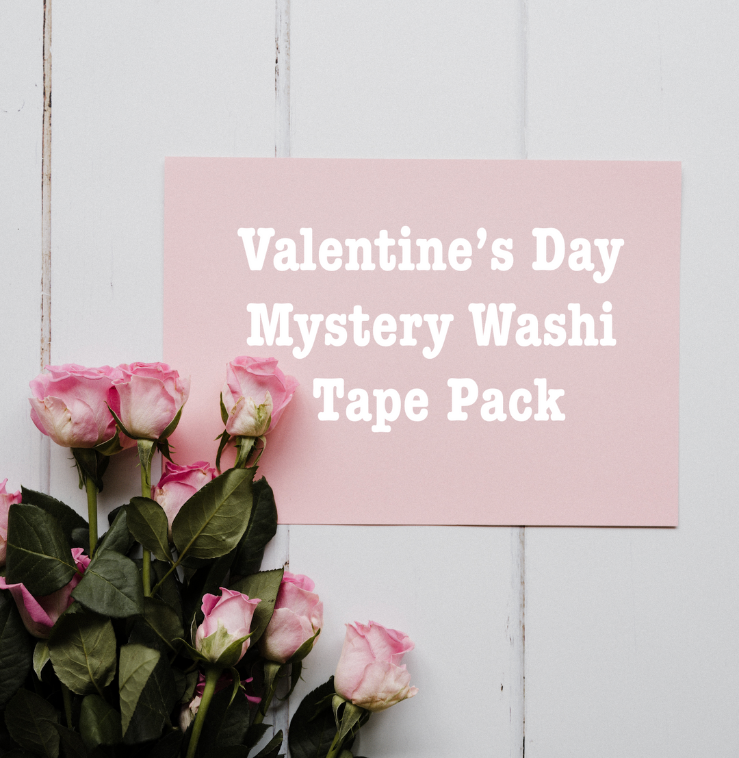 Valentine's Day Mystery Washi Tape Pack