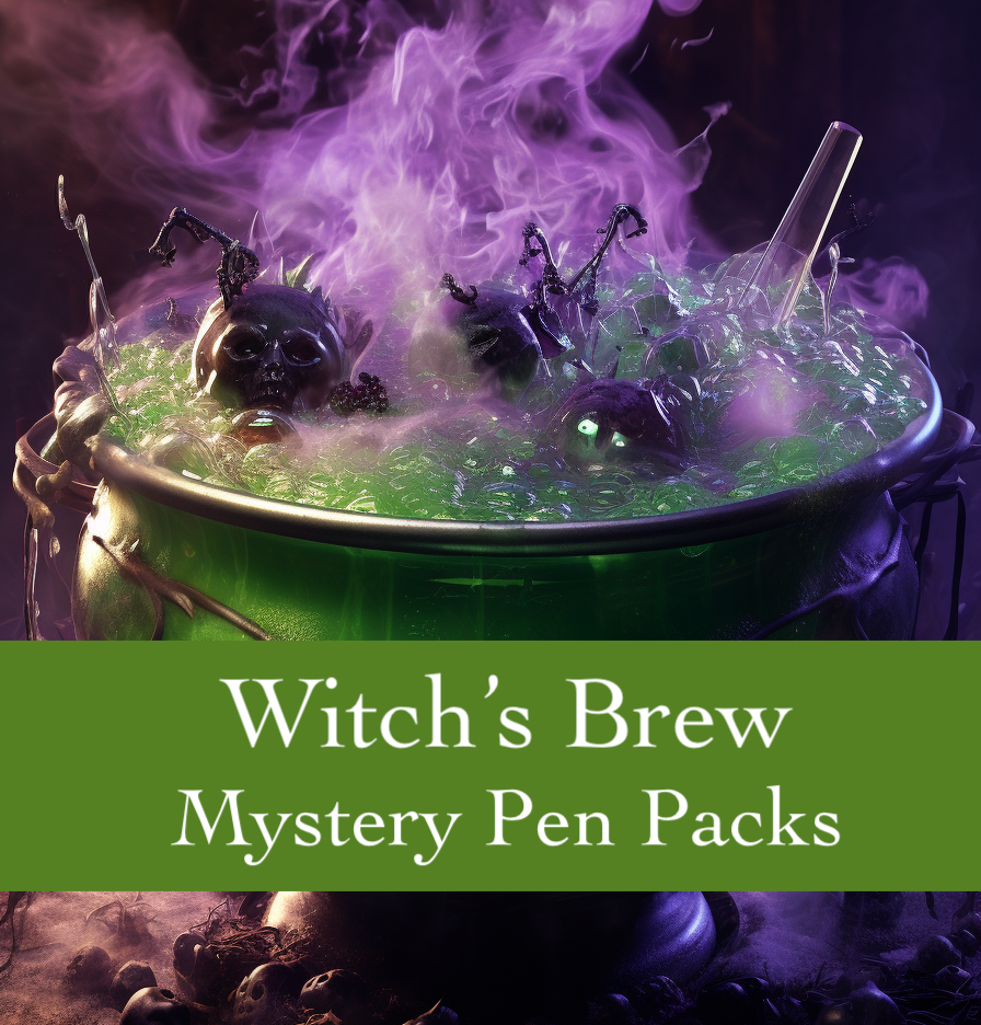 Witch's Brew Halloween Mystery Pen Packs