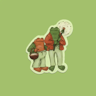 Frog & Toad Sticker