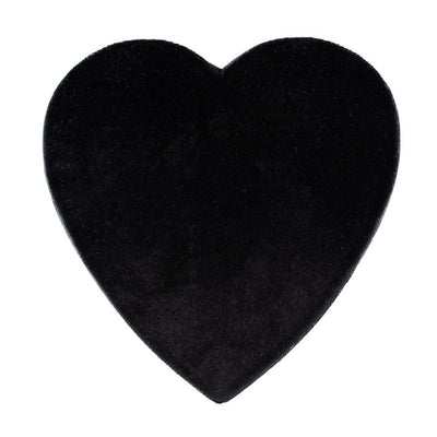 Black Velvet Heart Jewelry Box