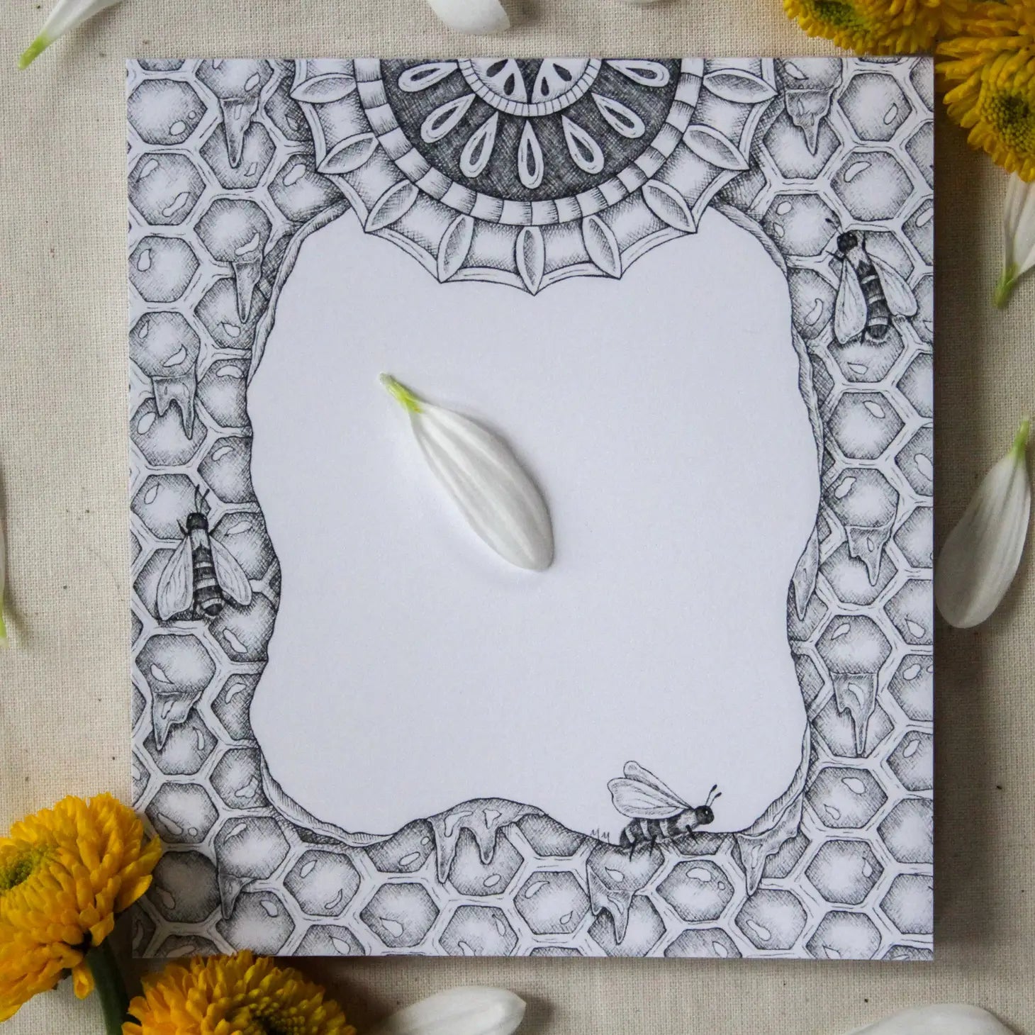 Busy Bee Mini Notepad