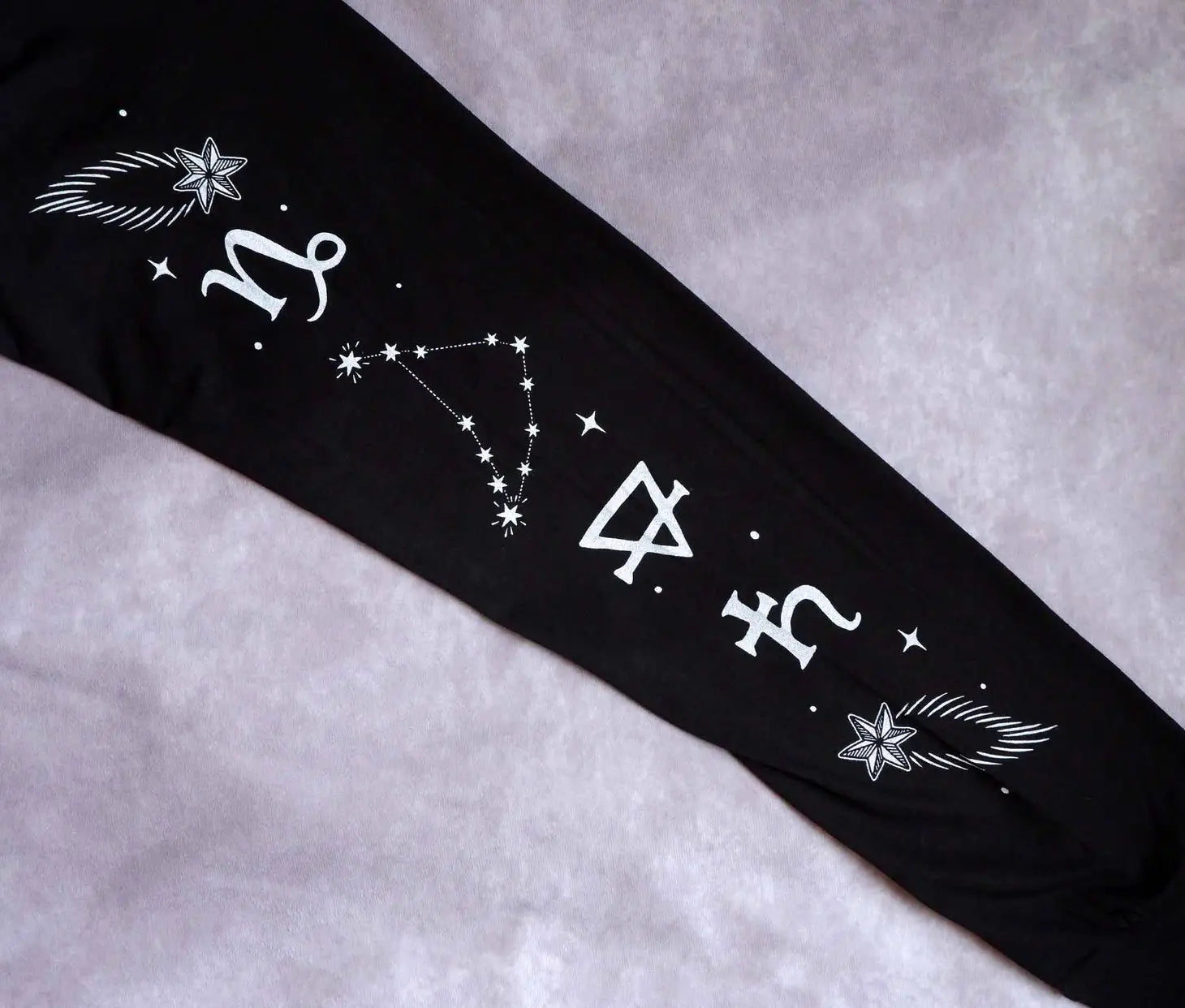 Capricorn - Screen printed Long Sleeve Shirt
