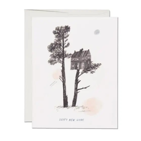 Happy New Home Treehouse Card