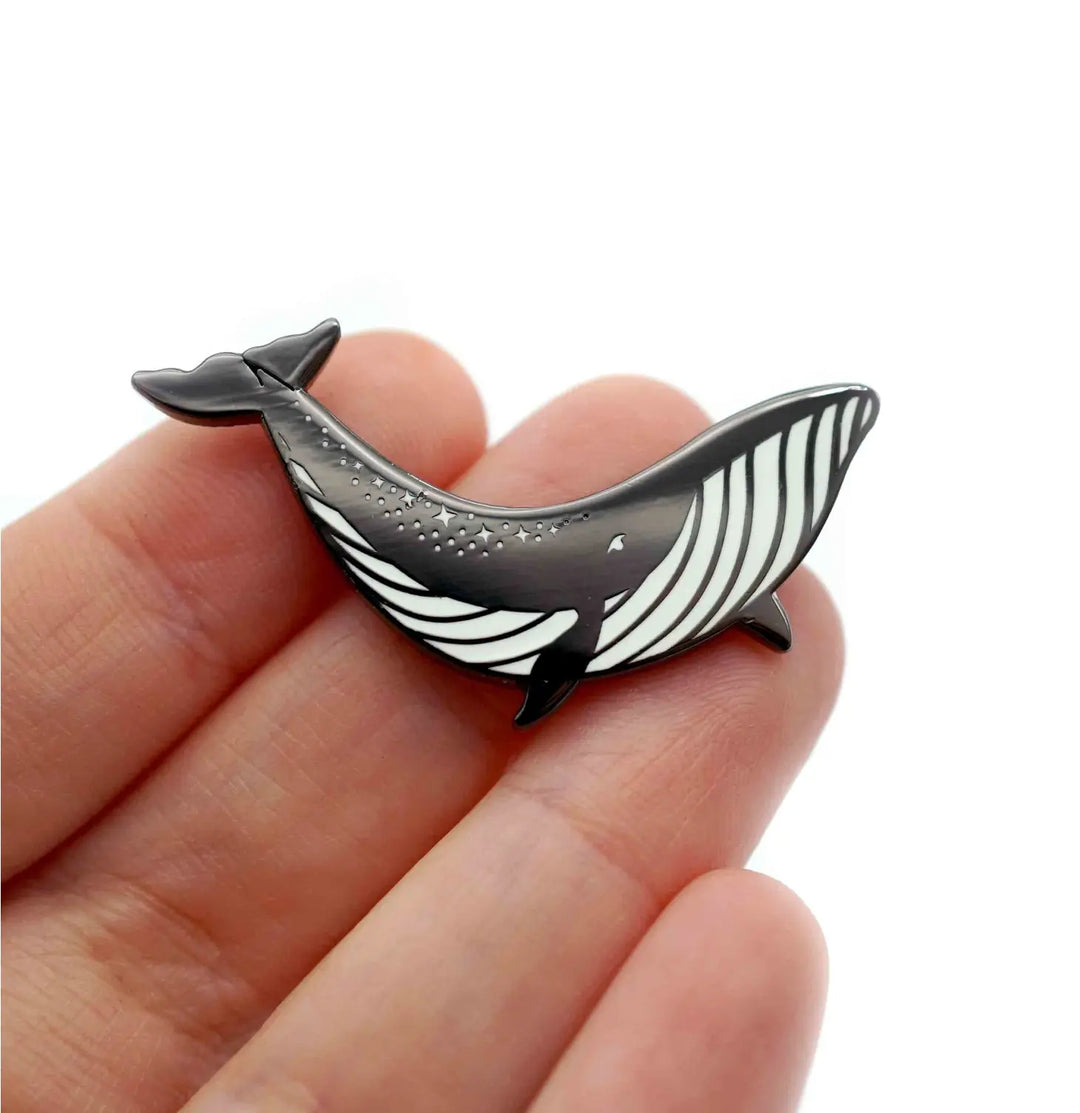 Cosmic Whale Pin