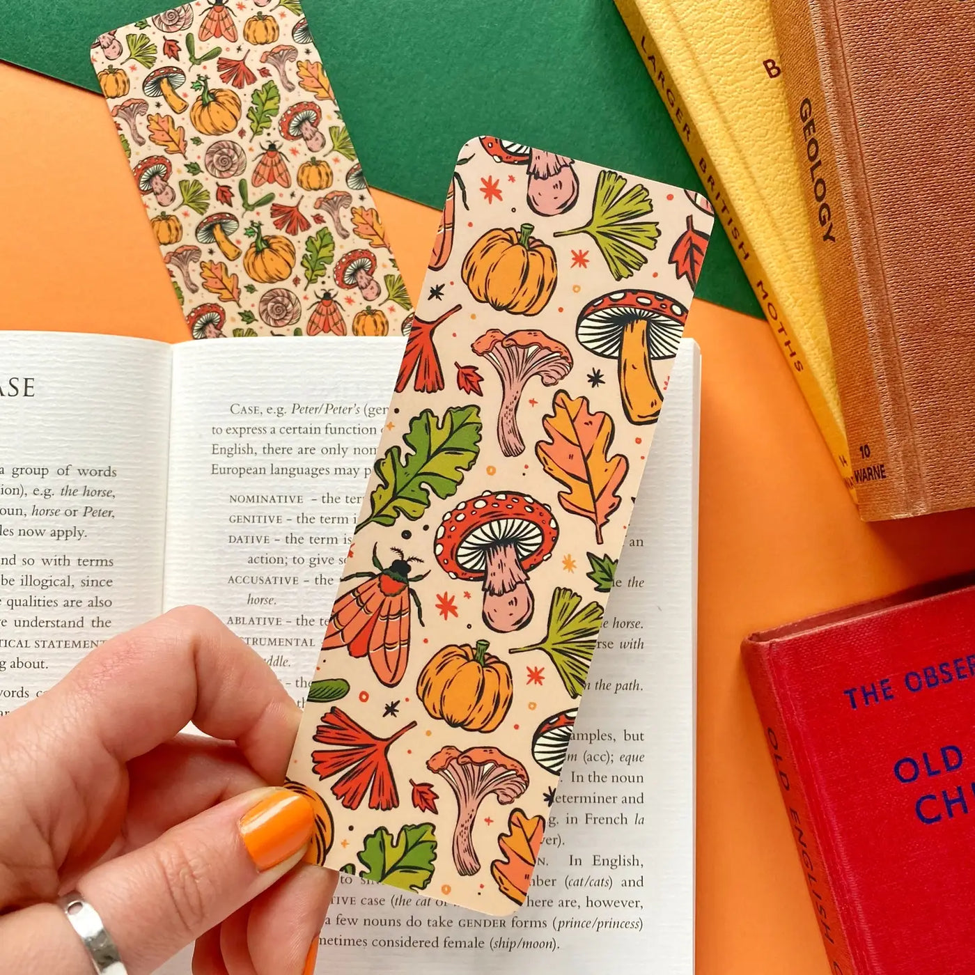Autumn Pattern Bookmark