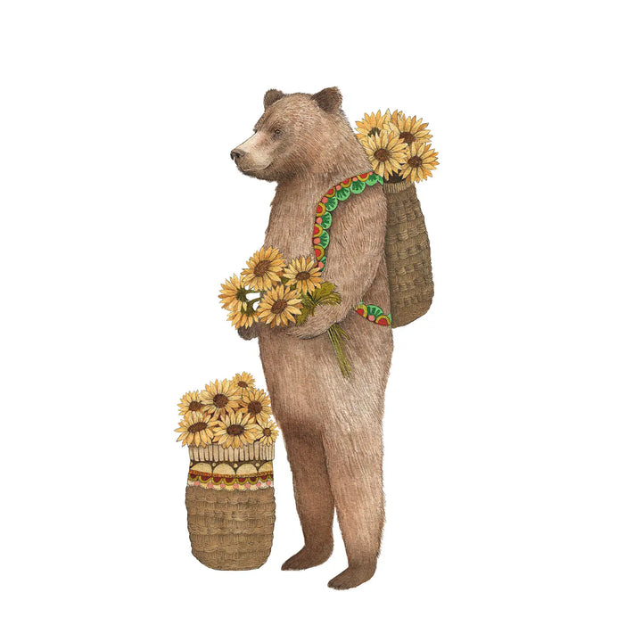 Flower Messenger: The Bear Print