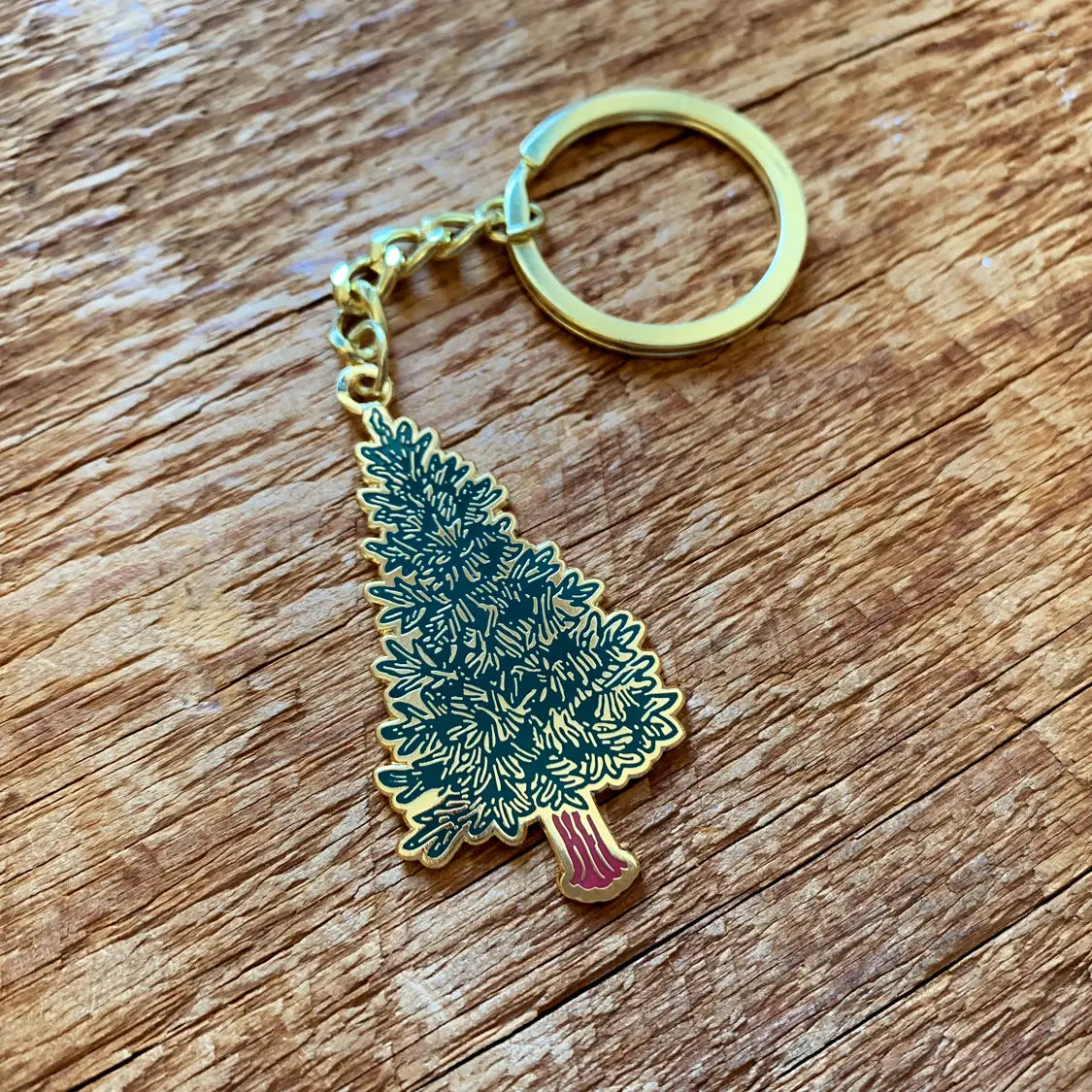 Pine Tree Keychain