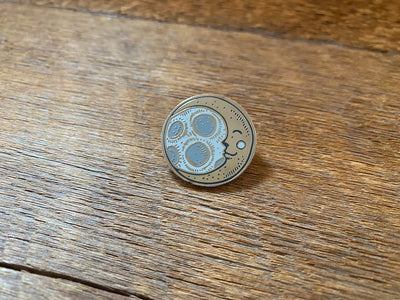 Sleeping Moon Pin