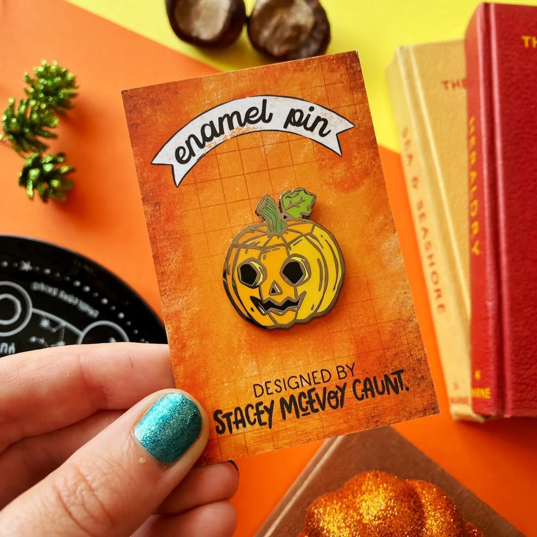 Happy Pumpkin Pin