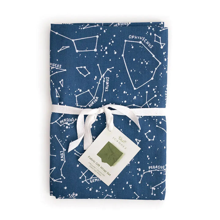 Constellations Fabric Gift Wrap