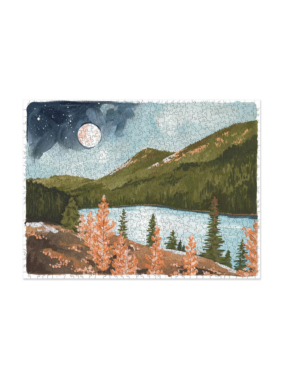 Alpine Moon Puzzle