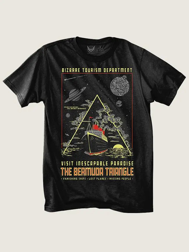 Bermuda Triangle Tee - GLOW-in-the-dark