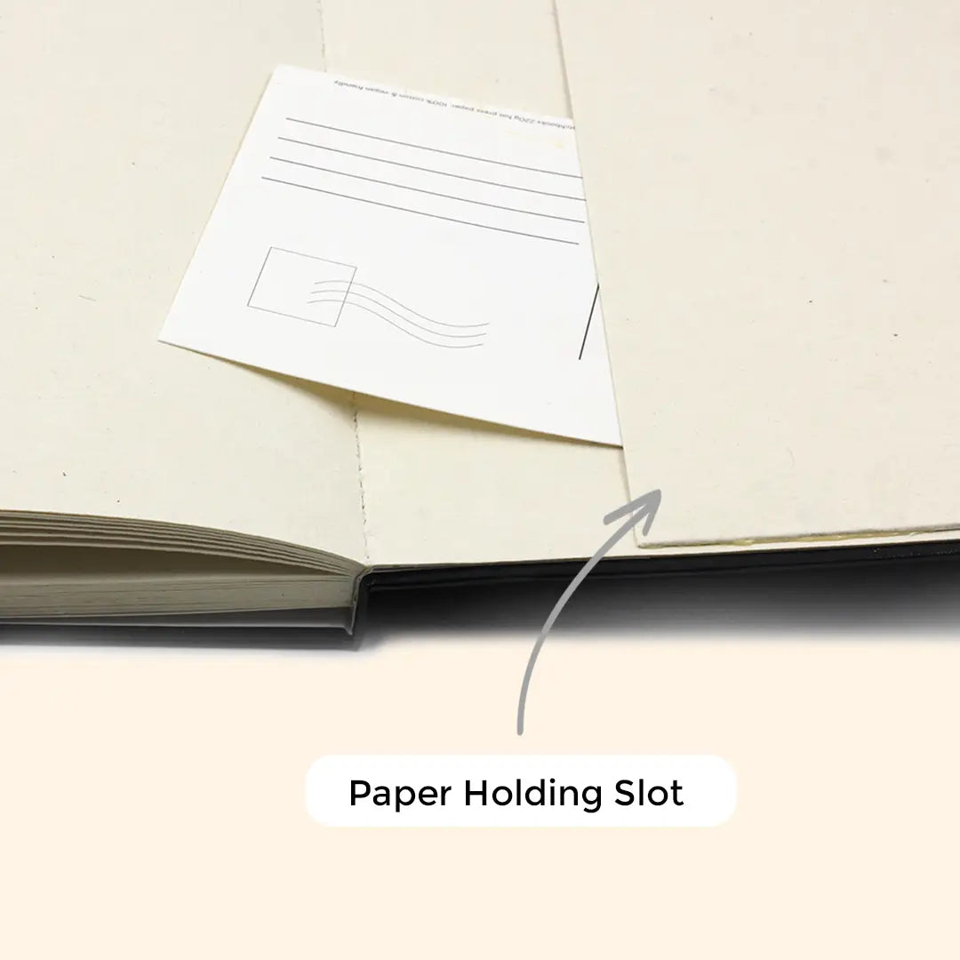 A sketchbook designed to be painted in! Square so you have more room for your piece, and with a faux leather cover, it’s sturdy for your outdoor adventures! The paper is thick, 300GSM (140 Lbs), and 100% cotton cold pressed, so it has that nice texture, natural to watercolor artists. They’re also handmade with love, win-win!  Details: 7.5" x 7.5”  40 Pages - 20 Leaves 300GSM (140 lbs) Off-White Cold Press 100% Cotton Acid-Free Paper Faux Vegan Leather Cover Back Pocket Elastic Closure  By Viviva