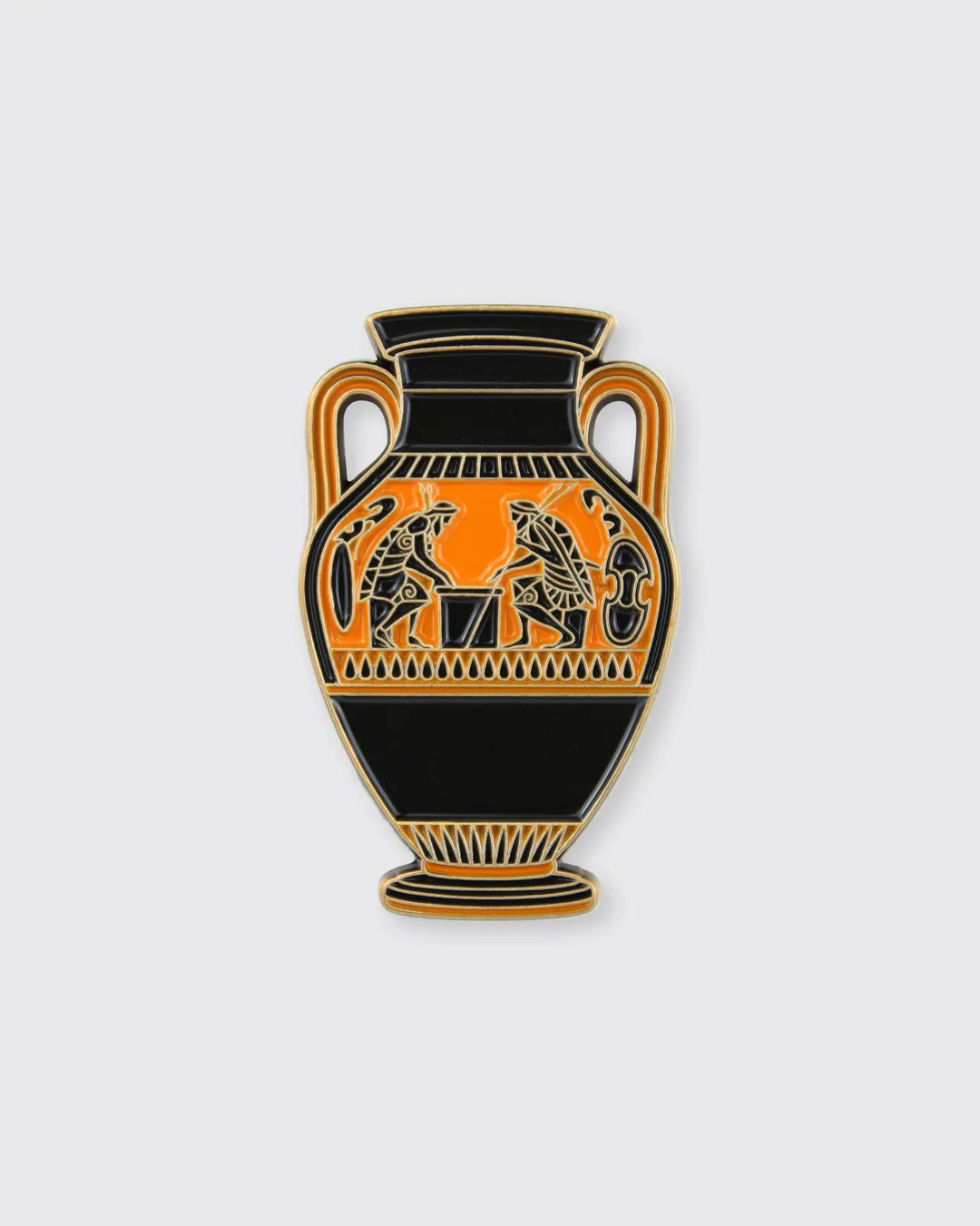 Achilles and Ajax Amphora Pin