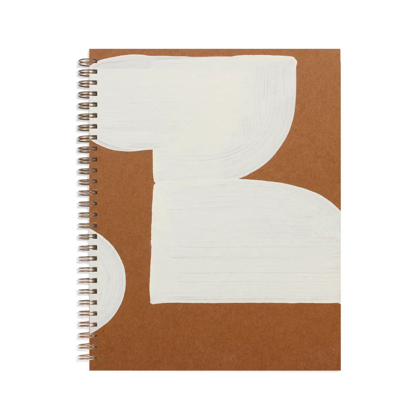 Painted Workbook - Medium Lined Kraft