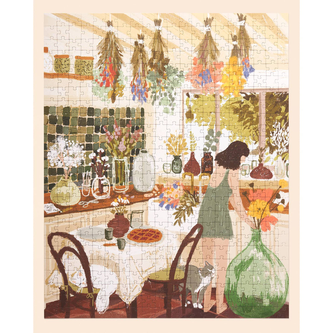 Home Flowering 500 Piece Puzzle