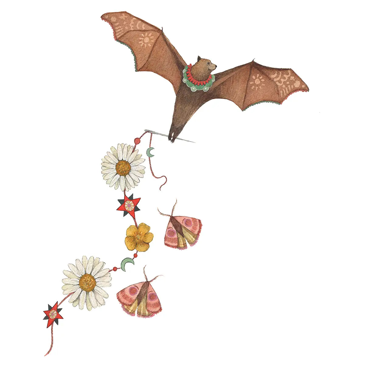 Greta's Garland Print - 8" x 10"